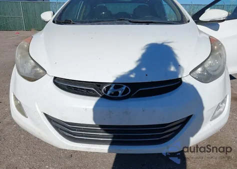 2013 Hyundai Elantra Limited from USA, damaged, VIN 5NPDH4AE3DH182345